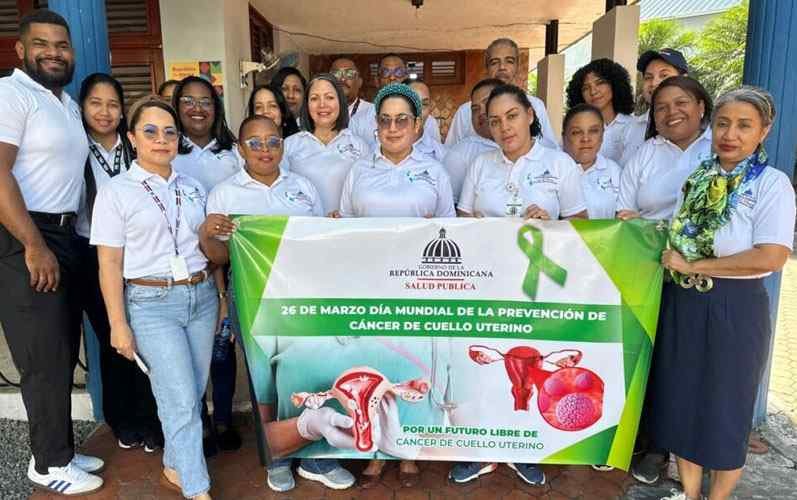 Realizan jornada de orientación en Bonao por el Día de la Prevención del Cáncer de Cuello Uterino