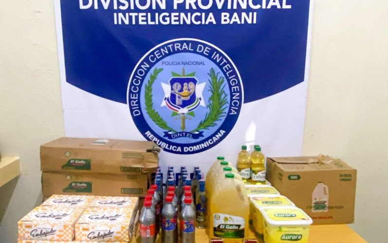 Operativos dejan seis detenidos y decomisos de drogas, cigarrillos y productos vencidos en Peravia y el Distrito Nacional