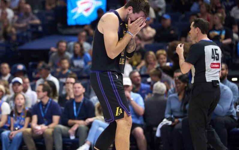 Luka Dončić se pierde el resto de la temporada regular por lesión muscular