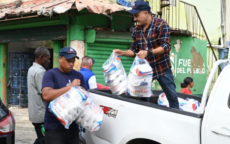 DASAC despliega asistencia alimentaria en zonas afectadas por inundaciones