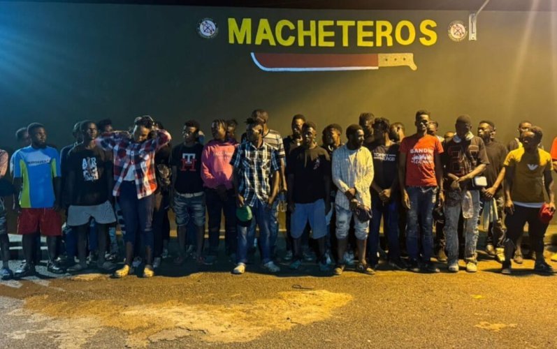 Ejército detiene a 38 haitianos en condición migratoria irregular en Valverde