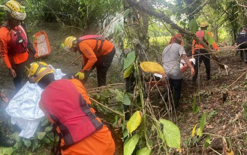 Recuperan cuerpo de joven arrastrado por río Cabuya en medio de lluvias