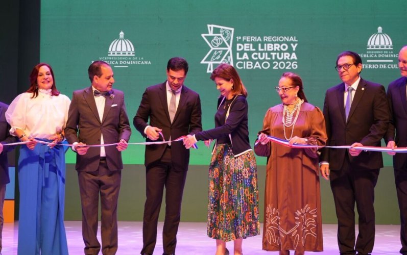 Inauguran Feria Regional del Libro y la Cultura Cibao 2026 en Santiago