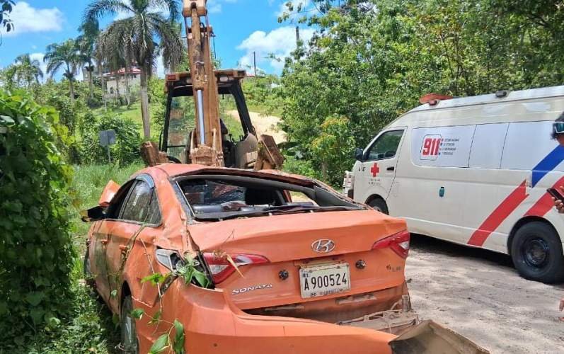 Accidente en Autovía del Nordeste deja una persona herida en Monte Plata