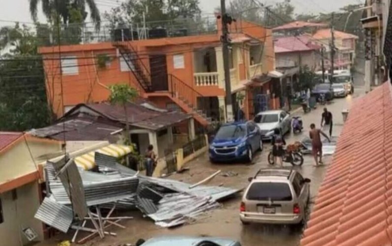 Lluvias y vientos provocan inundaciones y comunidades incomunicadas en varias provincias