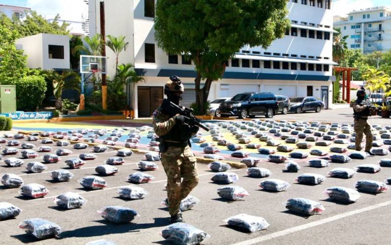 Incautan 1,163 paquetes de presunta marihuana sintética en puerto de Puerto Plata