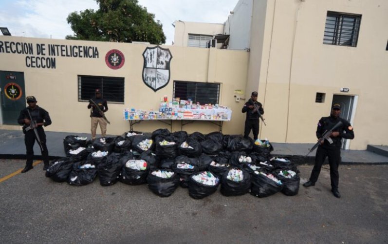 Autoridades incautan 1.5 millones de medicamentos sin registro sanitario en Espaillat