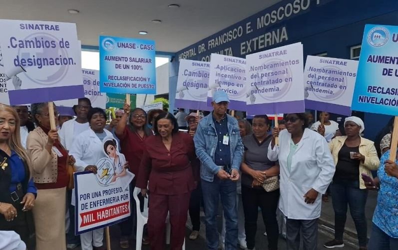 Gremios de enfermería convocan paro nacional de 48 horas