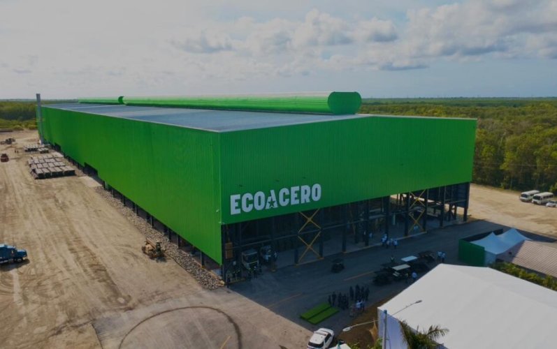 Abinader inaugura planta de EcoAcero con capacidad para producir 400 mil toneladas anuales