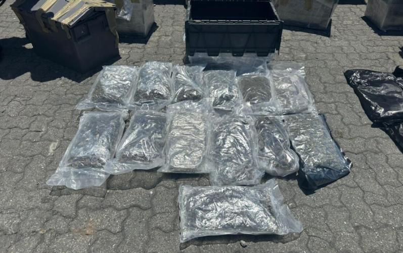 Incautan 133 paquetes de marihuana en dos operativos en el Puerto de Haina Oriental