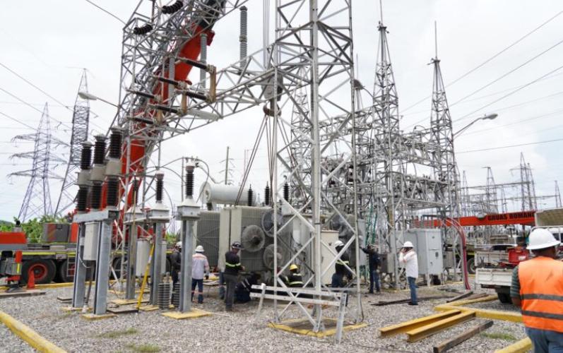 Edesur aumenta capacidad de subestación en Peravia con nuevo transformador de 20 MVA