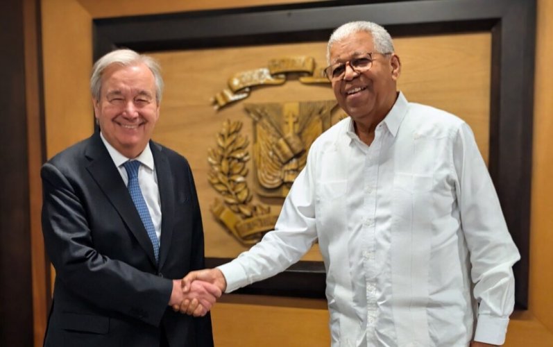 Guterres agradece apoyo de República Dominicana a misión en Haití