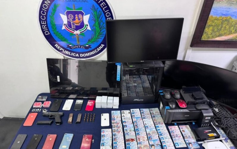 DINTEL desmantela presunta red de falsificación en Santiago