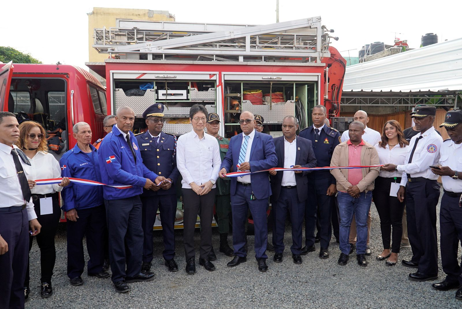 Embajada del Japón donó una unidad de rescate para la brigada técnica en emergencias y desastres en Santo Domingo ste